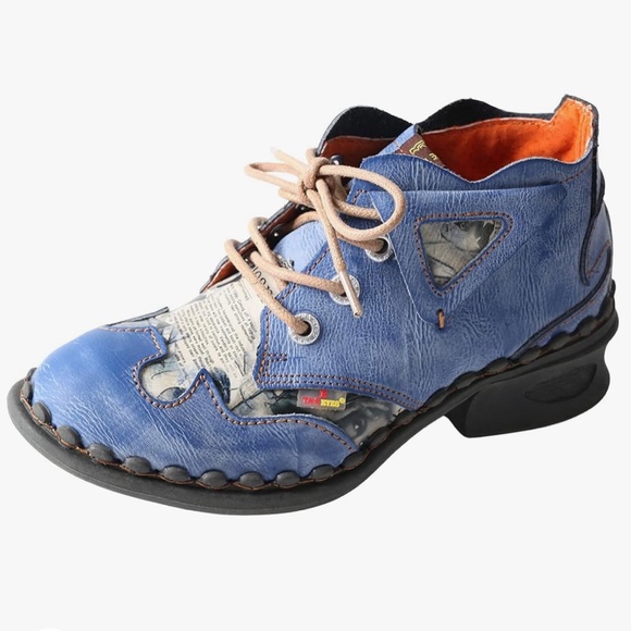 TMA EYES Leather Women's Ankle Boots 10W/42 worn once - PRICE FIRM - Picture 4 of 16